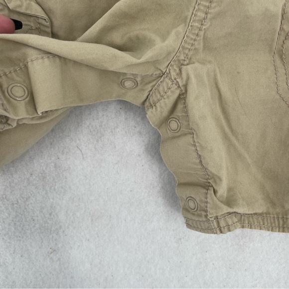 OSHKOSH B’GOSH Kids Khaki Overalls size: 24 Month - Picture 4 of 5